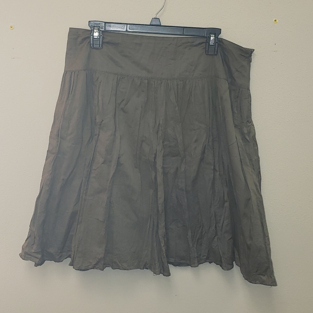 International Concepts Cotton Skirt-Size 14